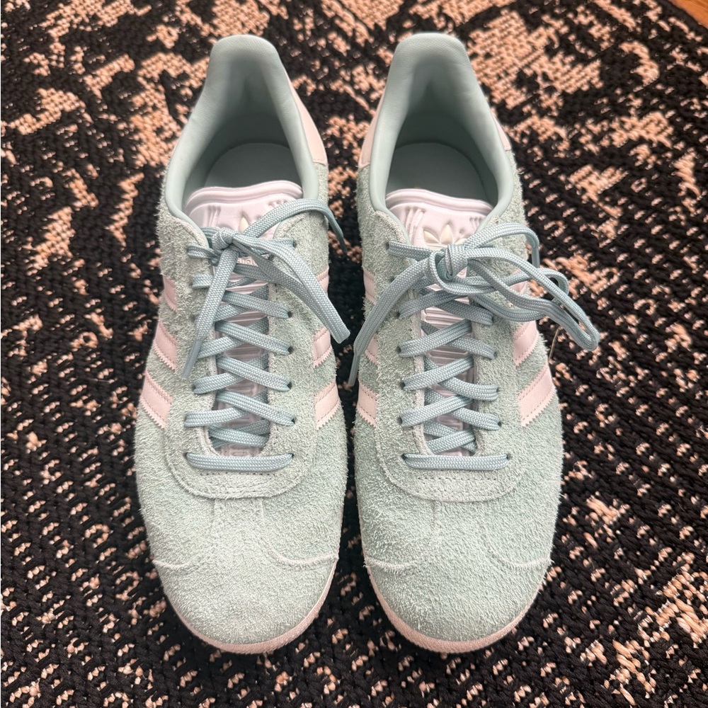 Adidas Women's Pastel Green Sneakers